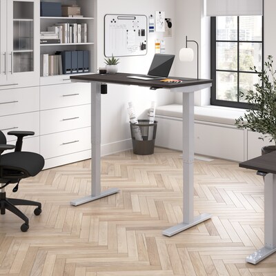 Bush Business Furniture Move 40 Series 48W Electric Adjustable Standing Desk, Storm Gray/Cool Gray
