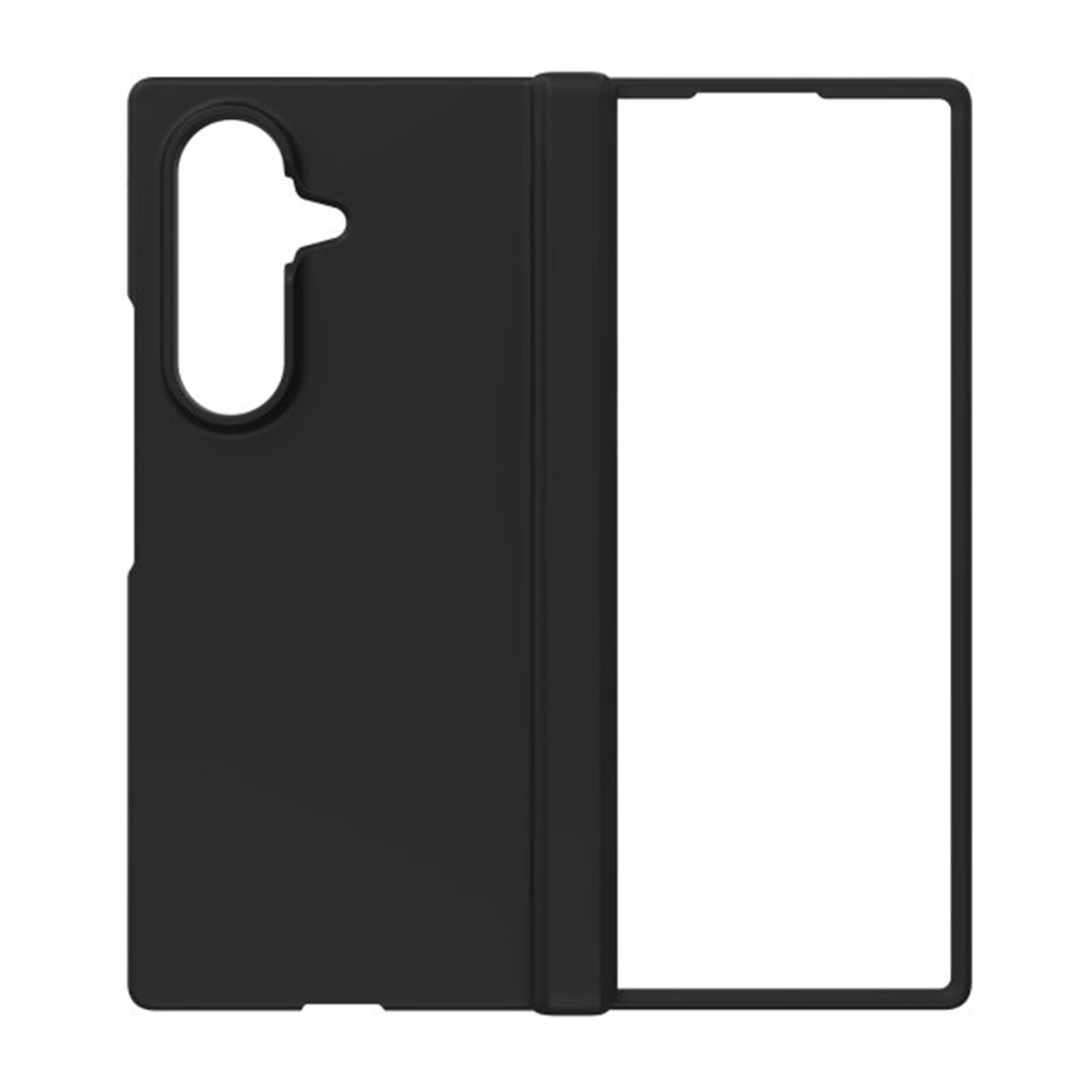 Zagg Bridgetown+ Phone Case for Samsung Galaxy Z Fold7, Shock Absorbing, Black (702319722)