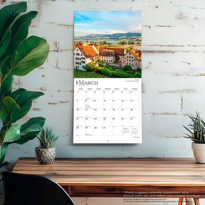 2027 BrownTrout Switzerland 12" x 12" Monthly Wall Calendar (9798330711710)