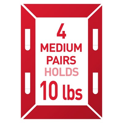 Command Medium Hanging Strip, White, 200 Strips/Pack (17201CABPK-NA)