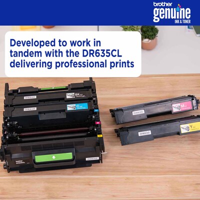 Brother TN637 Ultra High Yield Magenta Toner Cartridge, Prints Up to 10,000 Pages (TN637M)