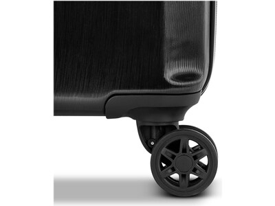 Samsonite Alliance SE 27" Hardside Suitcase, 4-Wheeled Spinner, TSA Checkpoint Friendly, Bass Black (145794-1027)