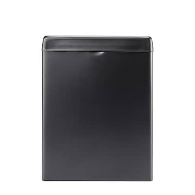 Alpine Industries Stainless Steel Sanitary Napkin Disposal Receptacle, 10 x 3.74, Black (451-SSB-MK)