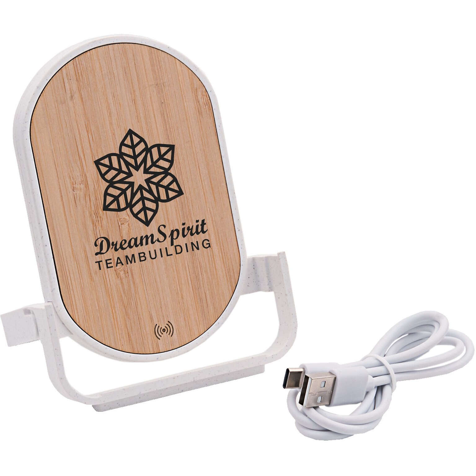 QI CERTIFIED BAMBOO PHONE CHAR