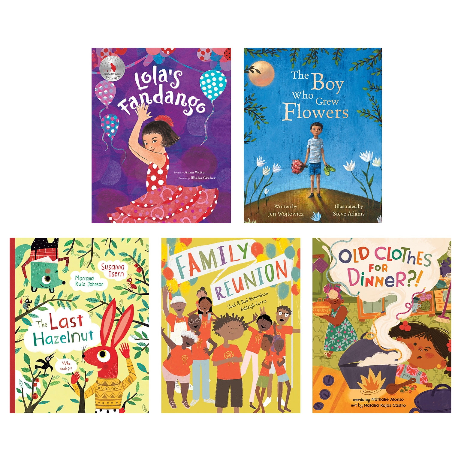 Barefoot Books Love One Another Book Bundle Boxed Set, 5/Set