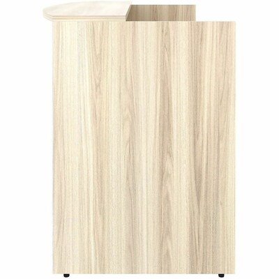 Lorell Essentials 72 W Reception Desk, Modern Elm (LLR66325)