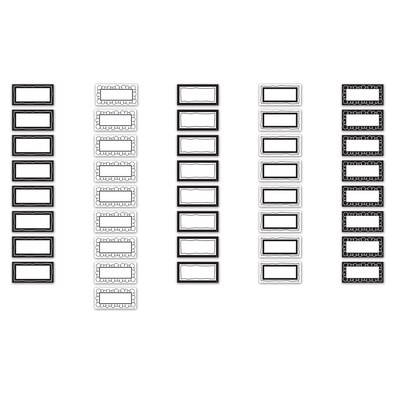 Teacher Created Resources Black and White Welcome Bulletin Board Set, 49/Set (TCR6805)