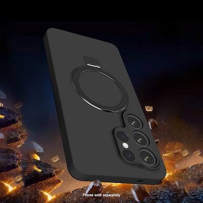 SaharaCase Venture Series MagSafe Compatible Phone Case for Samsung Galaxy S26 Ultra, Shock Absorbing, Black (CP01143)