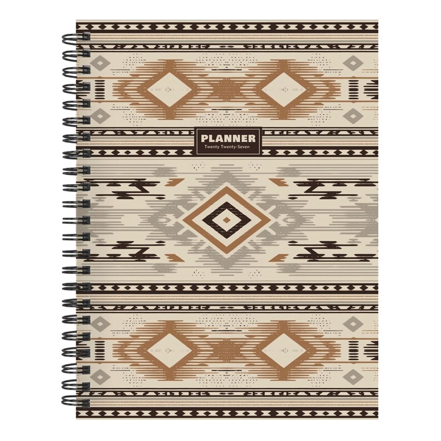 2027 TF Publishing Aztec 6.5 x 8  Weekly & Monthly Standard Planner, Paperboard Cover, Multicolored (27-9200)