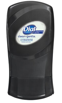 Dial Complete Clean + Gentle Antibacterial FIT Universal Manual Foaming Hand Soap Refill, 40.5 Fl. Oz., 3/Carton (DIA32100)