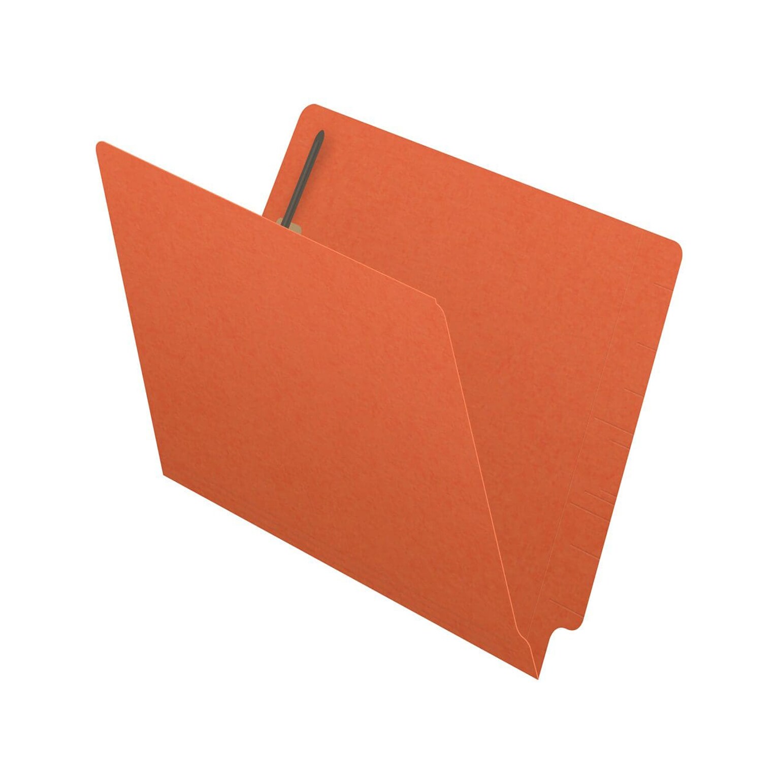 Medical Arts Press Reinforced End Tab File Folder, Straight Cut, Letter-Size, Orange, 250/Carton (S-01602-ORG-B)