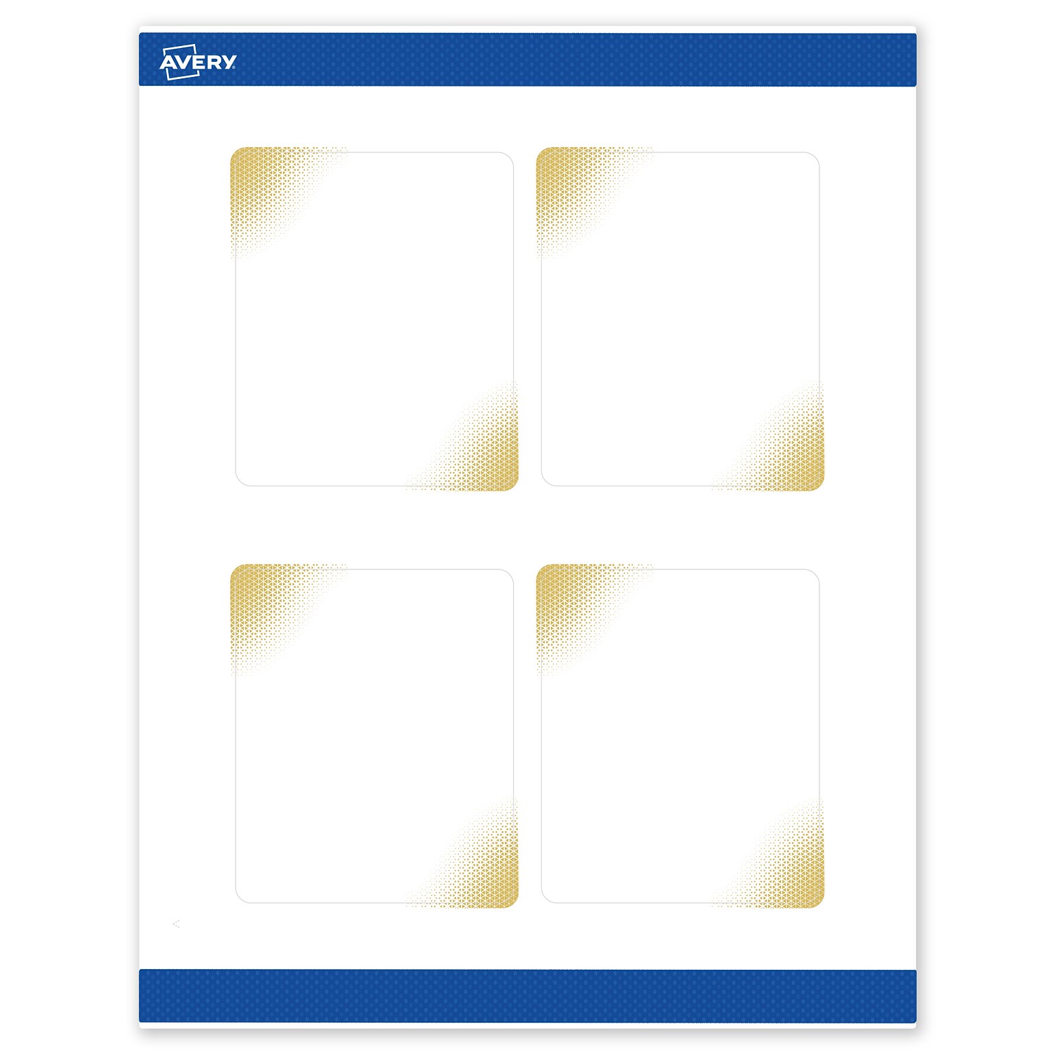 Avery Laser/Inkjet Rectangle Multipurpose Labels, 4 x 3-1/3, White, 40/Pack (S00EWD)