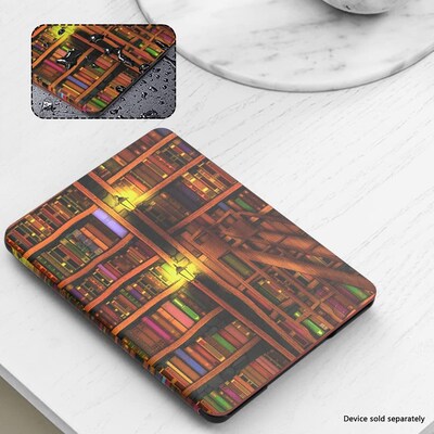 SaharaCase Venture TPU 7" Folio Case for Kindle Paperwhite & Colorsoft , Library (TB00444)