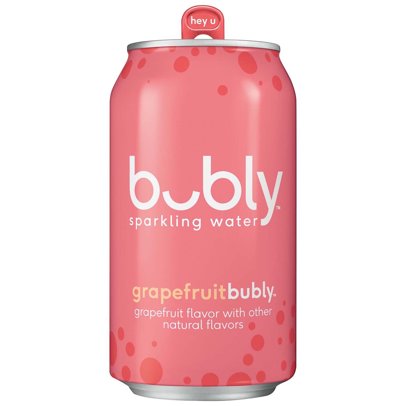 Bubly Grapefruit Flavored Sparkling Water, 12 fl. oz., 24 Cans/Carton (17147)