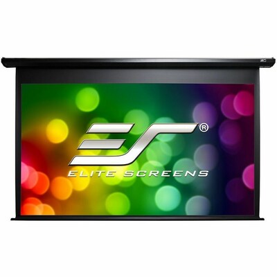 Elite Screens Spectrum Series 84 Electric Wall/Ceiling Projector Screen, Matte White, 16:9 (ELECTRIC84H2)