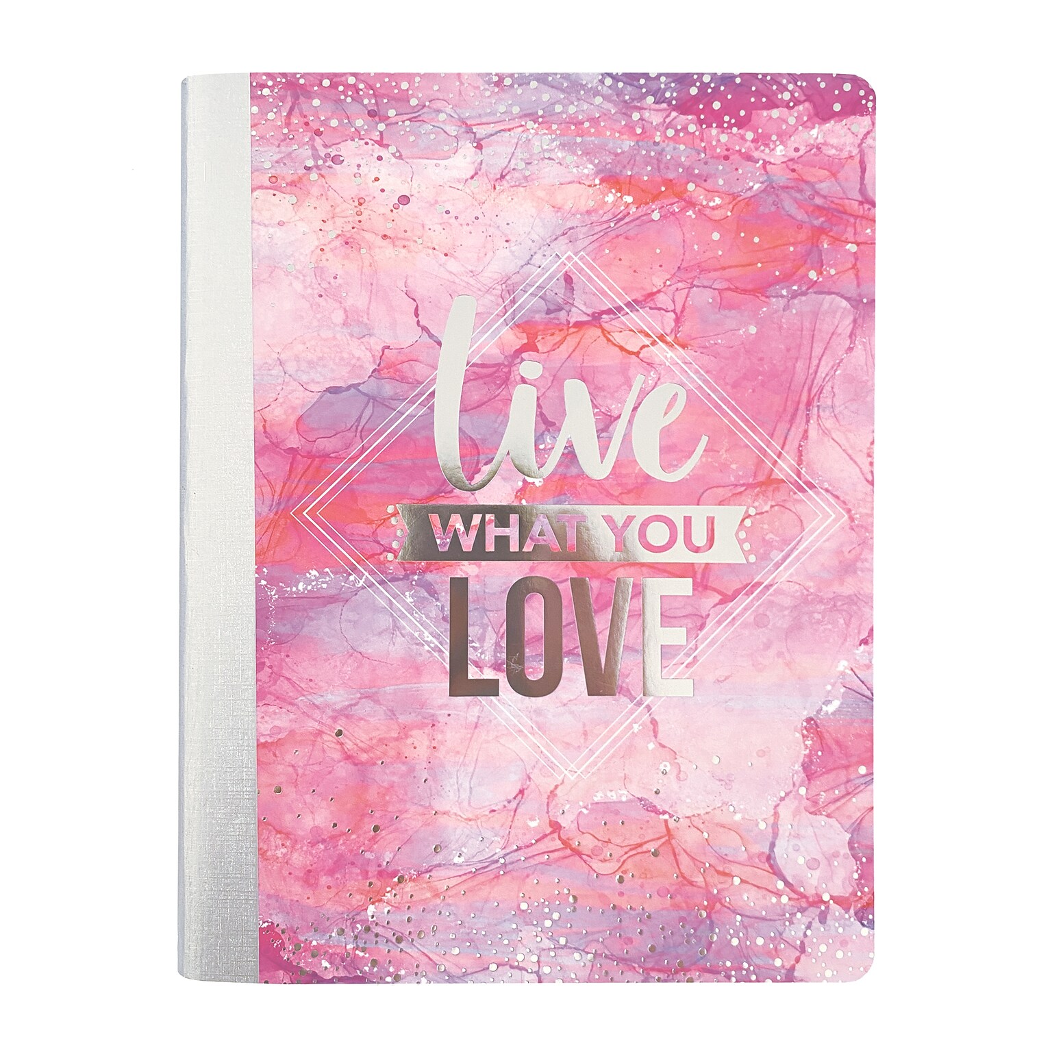 Carolina Pad Silver Lining Composition Notebook, 7.67 x 9.84, College-Ruled, 100 Sheets (25007)