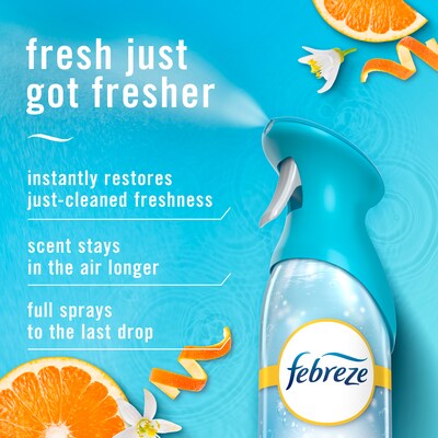 Febreze Air Mist Air Freshener Spray, Refresh & Energize Scent, 8.1 oz., 2/Pack (204099/1926)
