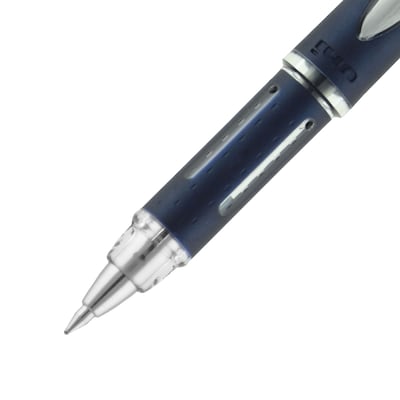 uni Jetstream Ballpoint Pen, Fine Point, 0.7mm, Blue Ink, Dozen (40174)