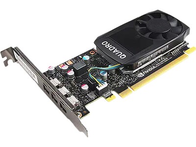 NVIDIA Quadro P400 PCI Express 3.0 2GB GDDR5 Graphics Card, 2000MHz, Black (4X60N86657)