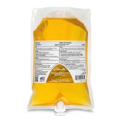 Betco Clario Antibacterial Foaming Hand Soap, 1000 mL., 6/Carton (7512900)