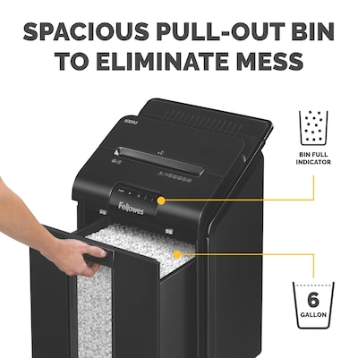 Fellowes AutoMax 100M 100-Sheet Micro-Cut Commercial Shredder (4629001)