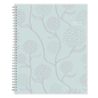 2027 Blue Sky Rue Du Flore 8.5 x 11 Calendar Year Monthly Planner, Plastic Cover (101602-27)