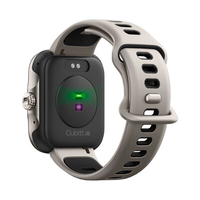 Cubitt VIVA Pro Smartwatch, GPS, 45.2mm, Stainless Steel Case, Light Gray Sport Band (CT-VIVAP8)