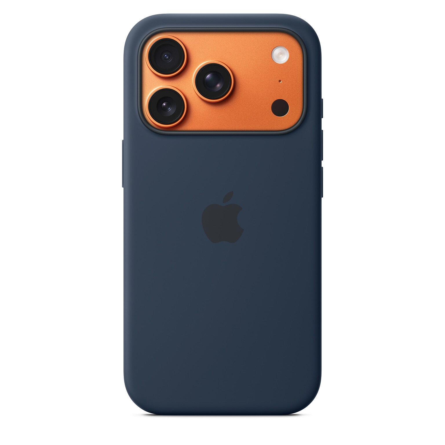 Apple Silicone MagSafe Phone Case for iPhone 17 Pro, Midnight (MGFH4ZM/A)