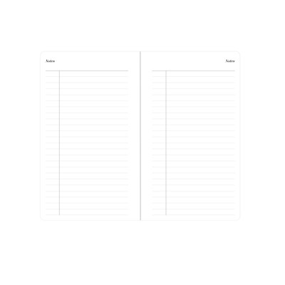 2026-2027 Blue Sky Sincerely Jules Cami Peach 6" x 3" Academic Year Monthly Planner, Plastic Cover (159099)