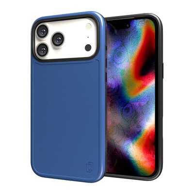 cellhelmet Fortitude MagSafe Phone Case for iPhone 17 Pro Max, Bermuda Blue (CF-123-BLU)