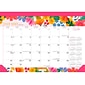 2023-2024 Plato Bonnie Marcus 14" x 10" Academic & Calendar Monthly Desk Pad Calendar (9781975472085)
