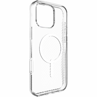 Zagg Luxe Snap MagSafe Phone Case for iPhone 16 Pro Max, Shock Absorbing, Clear (702315013)