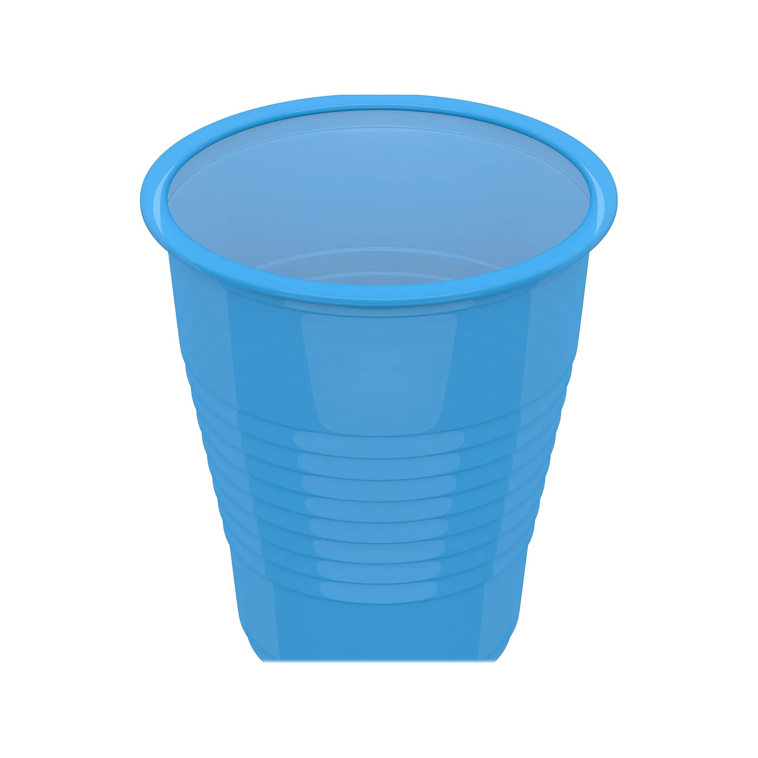 Dynarex 5 oz. Plastic Disposable Cup, Blue, 50/Pack, 20 Packs/Carton (4237)