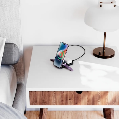 ALOGIC YOGA Magnetic Wireless Charging Stand, 15W, Black (A31FWCBK)