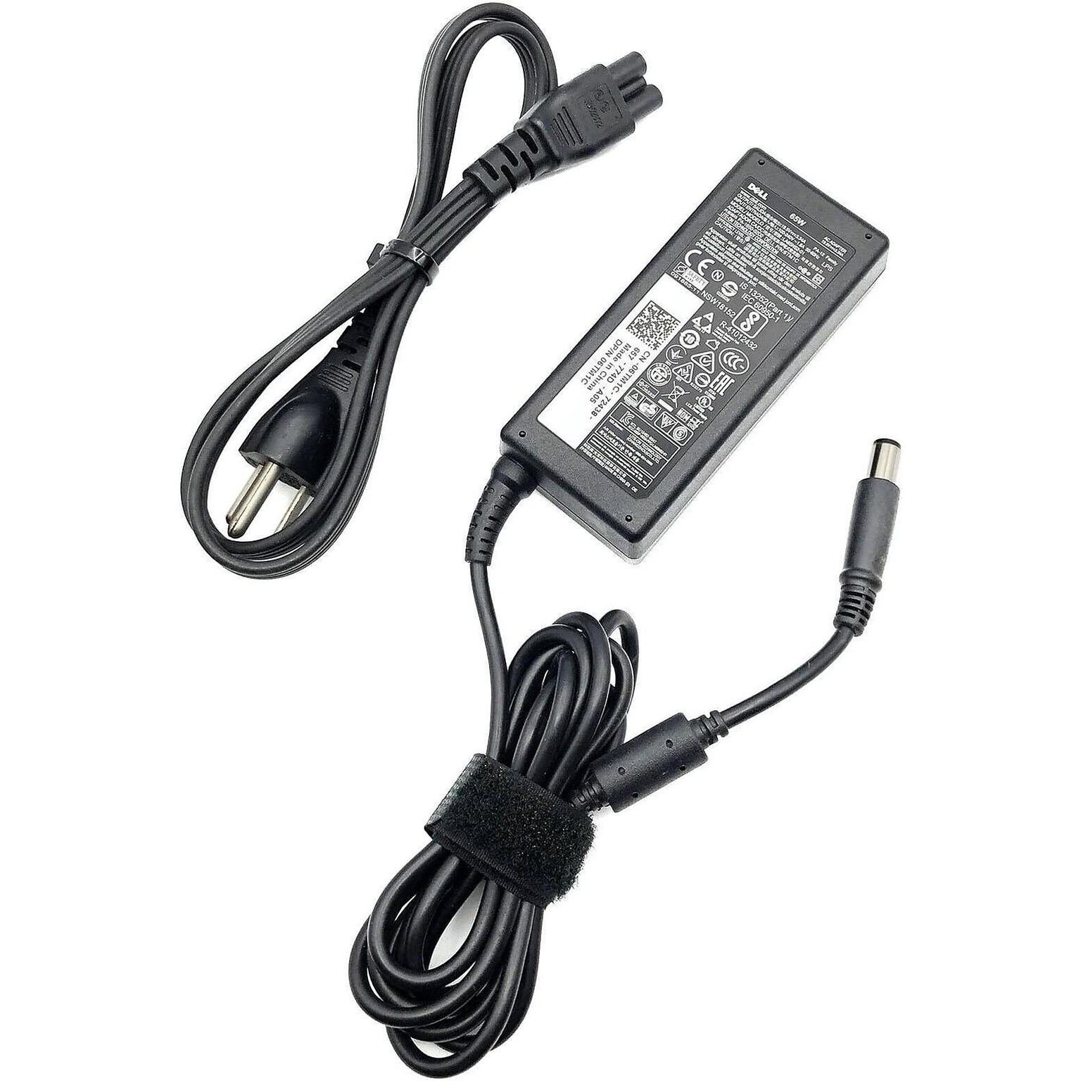 Dell 65W AC Adapter for Dell Laptop, Black (HA65NS5)
