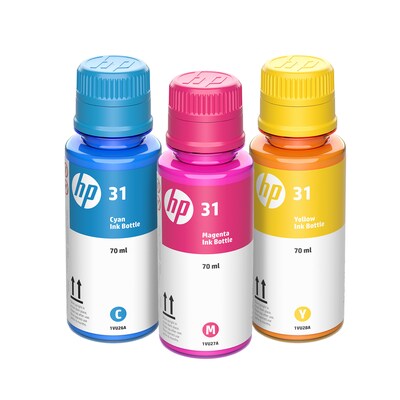 HP 31 Cyan/Magenta/Yellow Standard Yield Ink Cartridge Refill (9C228AN)