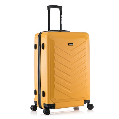 US Army FOX 28" Hardside Suitcase, 4-Wheeled Spinner, TSA Checkpoint Friendly, Mustard (USLFOX00L-MUS)