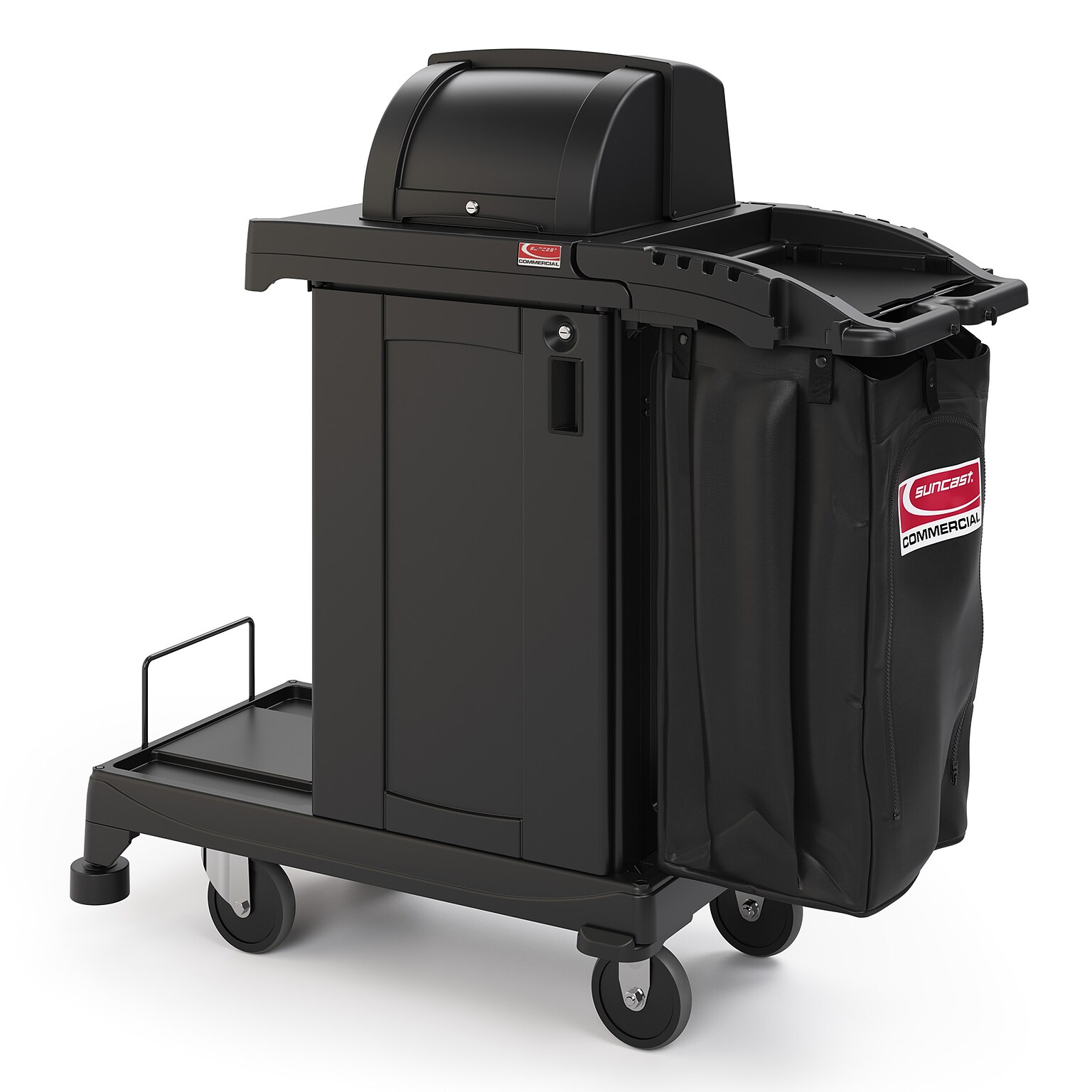 Suncast Commercial Cleaning Cart with Bag (CCH255A)