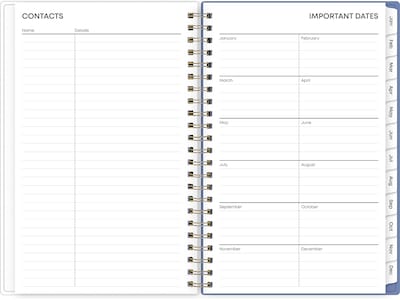 2025 Blue Sky Cocorrina 5" x 8" Weekly & Monthly Planner, Plastic Cover, Multicolor (143694-25)