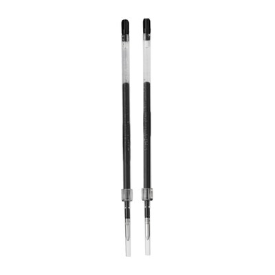 uni Jetstream RT Ballpoint Pen Refills, Medium Point, 1.0mm, Black Ink, 2/Pack (35972)