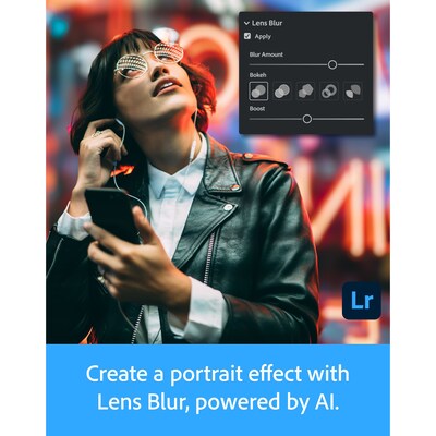 Adobe Creative Cloud Photography Plan for 1 User, Windows/macOS, Download