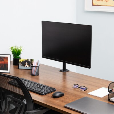 Mind Reader Adjustable Desk Mount for 13"- 32" Monitors, Black (XARMON-BLK)