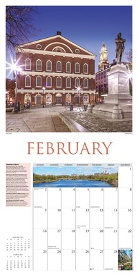 2025 Willow Creek Boston 12" x 12" Monthly Wall Calendar (41901)