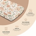 Parker Quilted Change Pad Cover - Floral