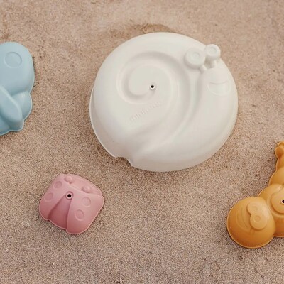 Miniland ECO Sand Molds, 4 Pieces Per Set, 2 Sets (MLE32263-2)