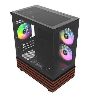 Thermaltake View Micro ATX Micro-Tower Computer Case, Black (CA-1Z4-00M1WN-WS)