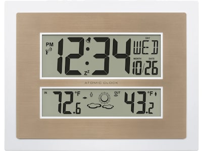 La Crosse Technology Atomic Wall/Table Clock (512-14937)