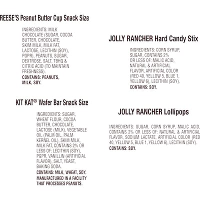 Hershey's Sweets & Chocolate Candy Variety Party Pack, Assorted Flavors, 25.4 oz. (HEC93942)