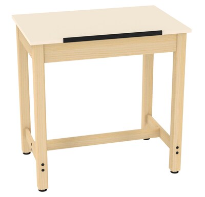 SHAIN Drafting Table, 36H x 36W x 24D, Solid Maple (DT-9A37)