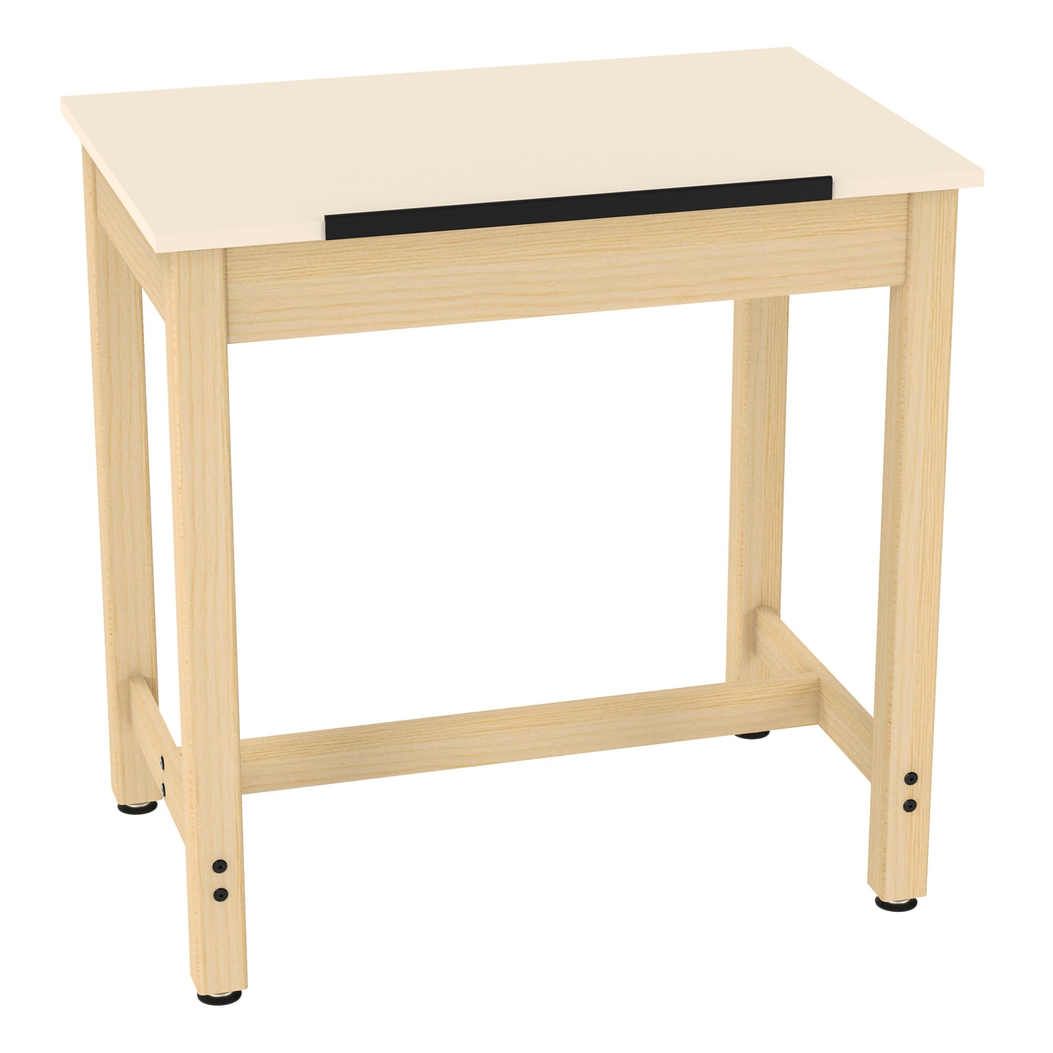 SHAIN Drafting Table, 36H x 36W x 24D, Solid Maple (DT-9A37)